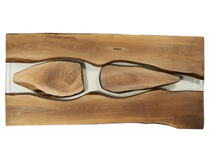 Ceviz ekli masa epoxy .